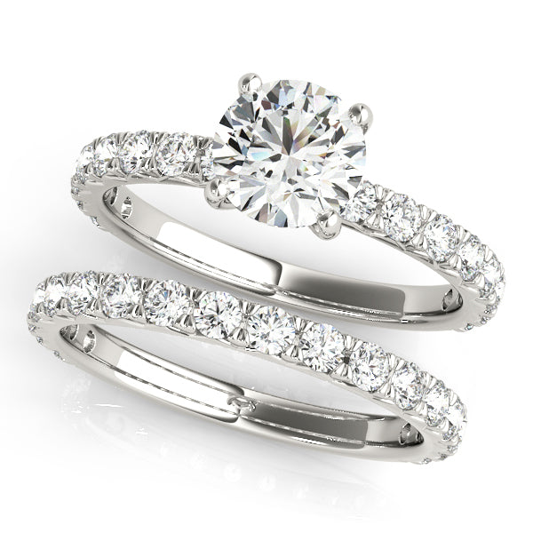 Single Row Diamond Ring