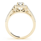 Halo Diamond Ring
