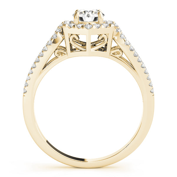 Halo Diamond Ring