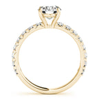Single Row Diamond Ring