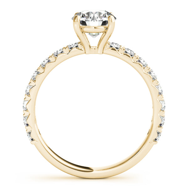 Single Row Diamond Ring