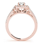 Halo Diamond Ring