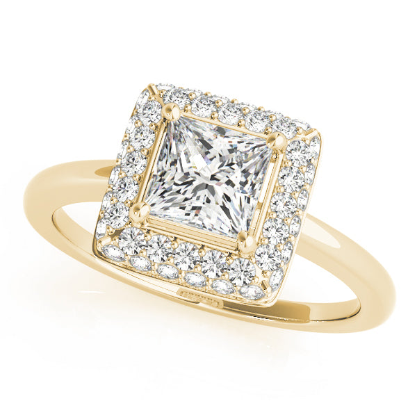 Halo Diamond Ring
