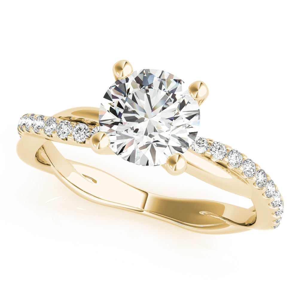 Single Row Diamond Ring Imagen principal del producto