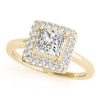 Halo Diamond Ring