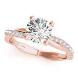 Single Row Diamond Ring