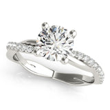 Single Row Diamond Ring