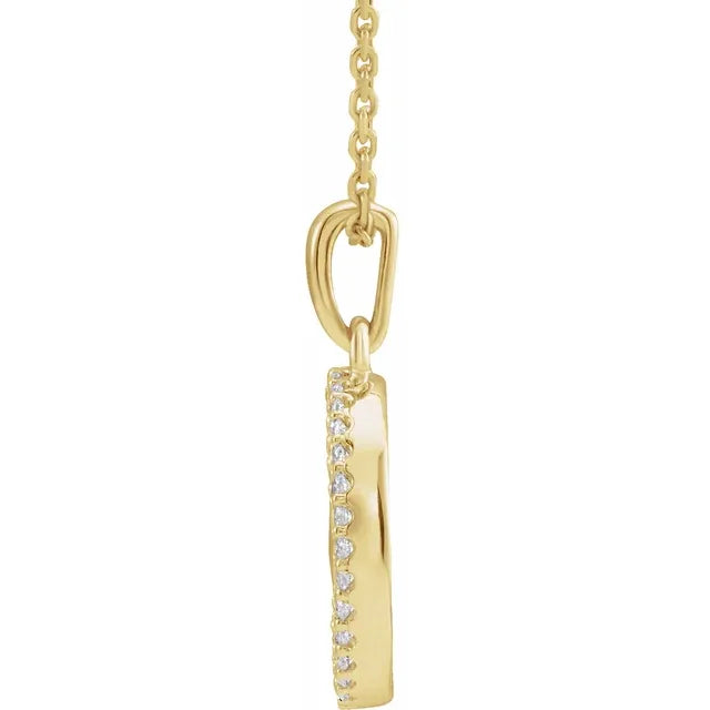 Natural Diamond Tree of Life 16-18" Necklace