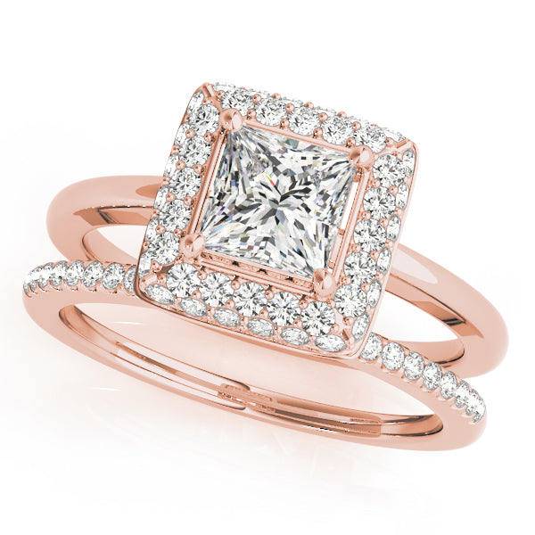 Halo Diamond Ring