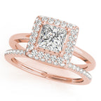 Halo Diamond Ring