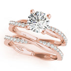 Single Row Diamond Ring