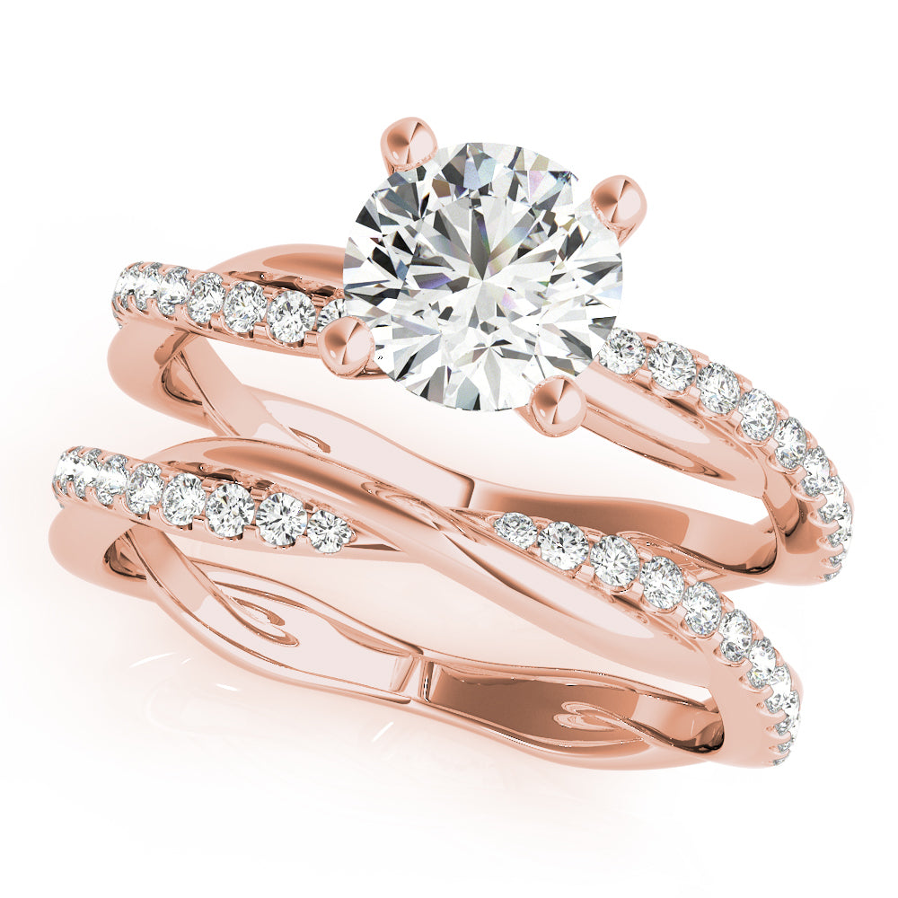 Single Row Diamond Ring