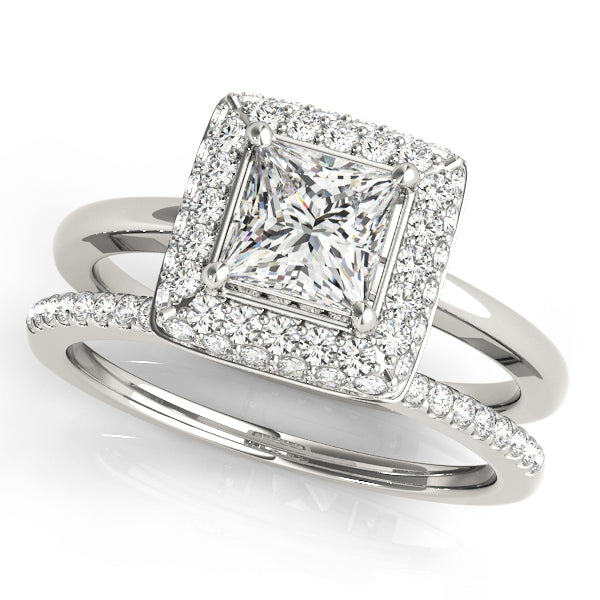 Halo Diamond Ring