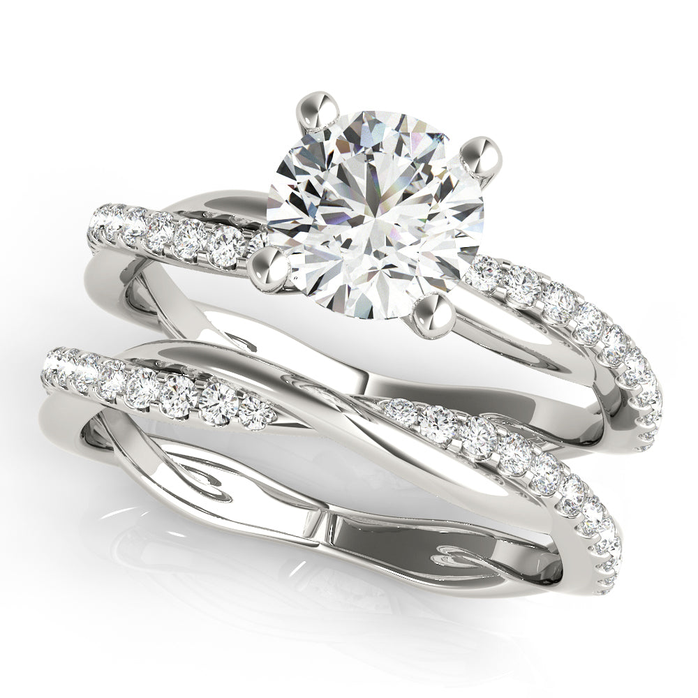 Single Row Diamond Ring