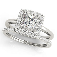 Halo Diamond Ring
