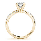 Single Row Diamond Ring