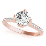 Single Row Diamond Ring