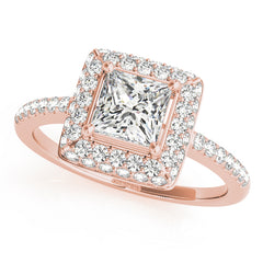 Halo Diamond Ring