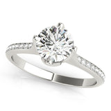 Single Row Diamond Ring