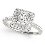 Halo Diamond Ring