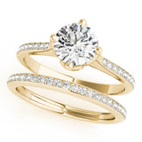 Single Row Diamond Ring