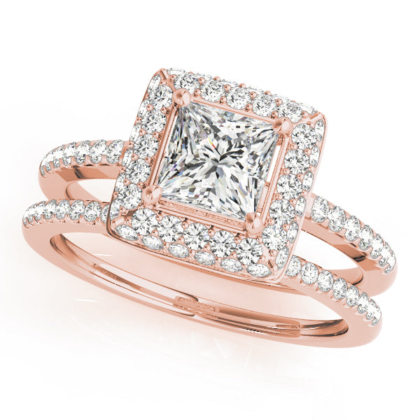 Halo Diamond Ring