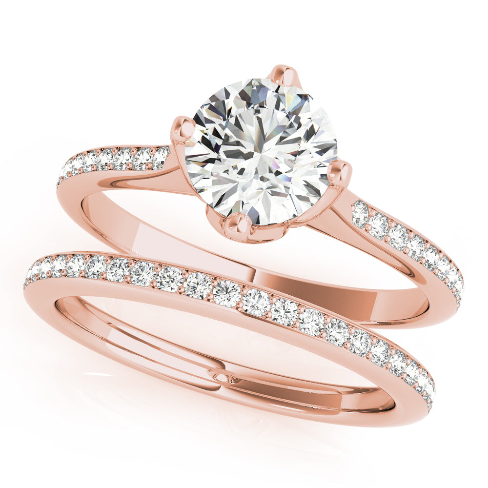 Single Row Diamond Ring