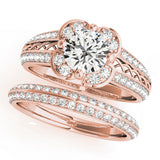 Halo Diamond Ring