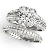 Halo Diamond Ring