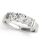 Three Stone Diamond Ring
