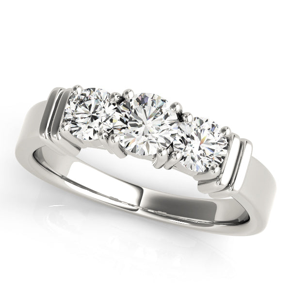 Three Stone Diamond Ring