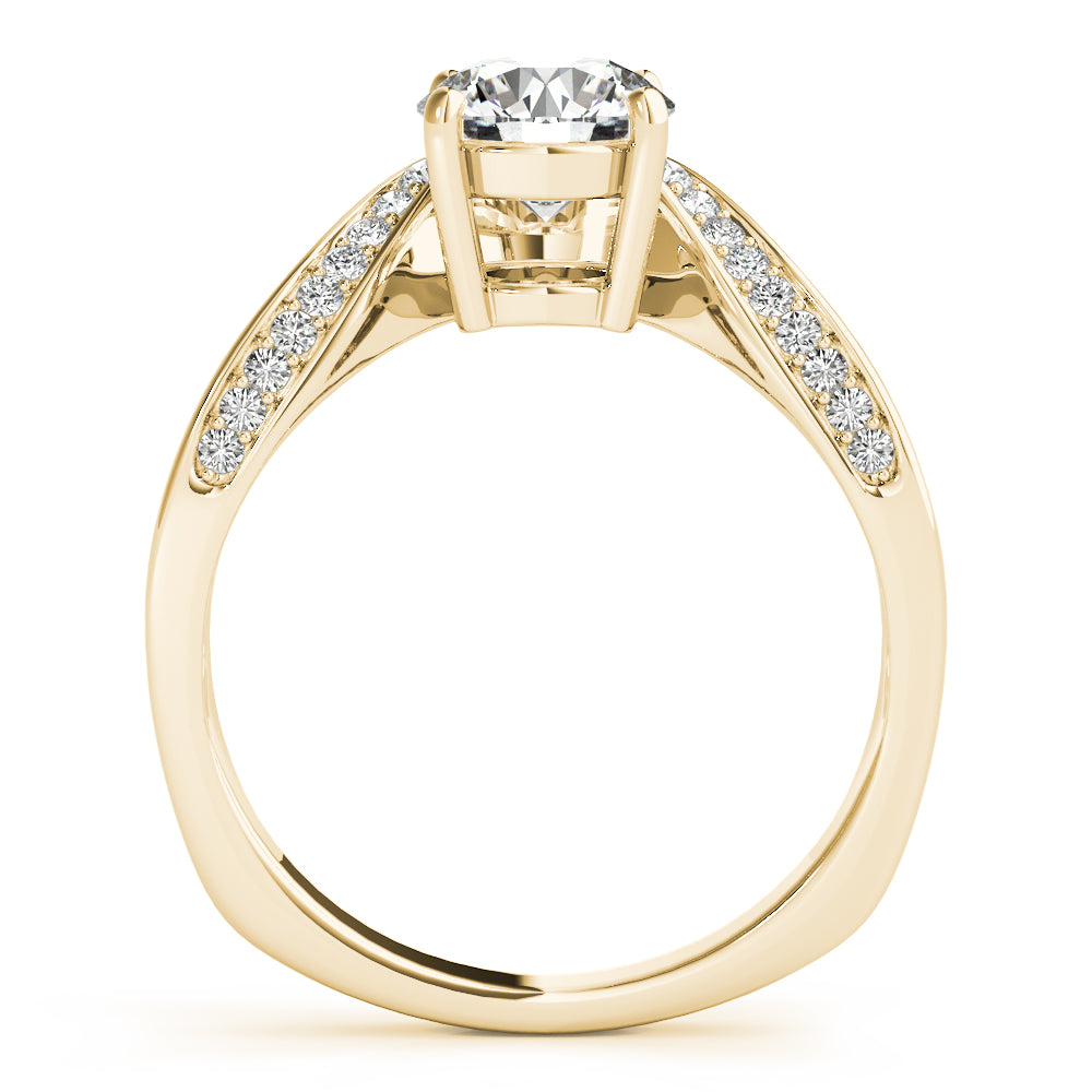 Single Row Diamond Ring