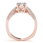 Single Row Diamond Ring
