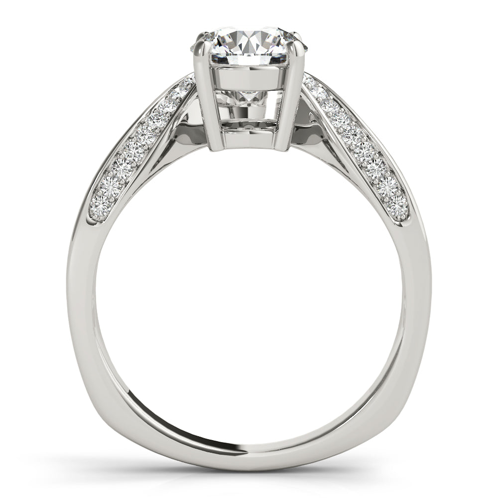 Single Row Diamond Ring