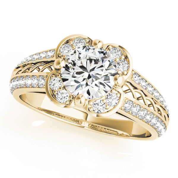 Halo Diamond Ring Imagen principal del producto