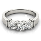 Three Stone Diamond Ring