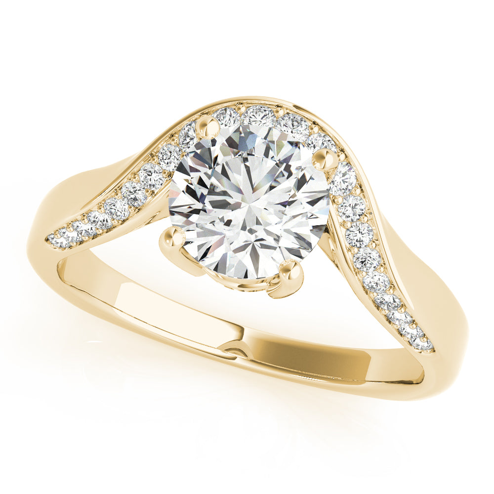 Single Row Diamond Ring Imagen principal del producto