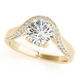 Single Row Diamond Ring