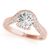 Single Row Diamond Ring