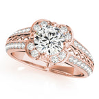 Halo Diamond Ring