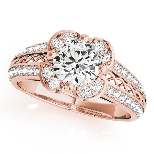 Halo Diamond Ring