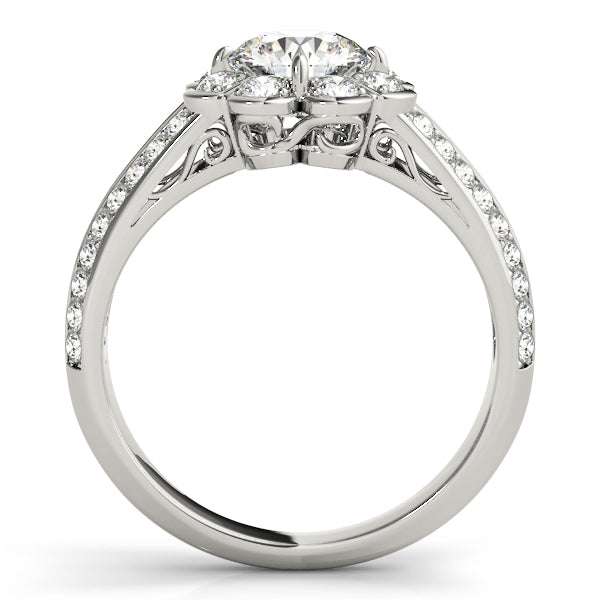 Halo Diamond Ring
