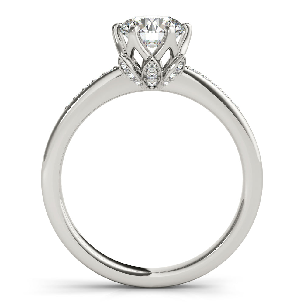Single Row Diamond Ring