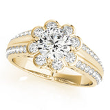 Halo Diamond Ring