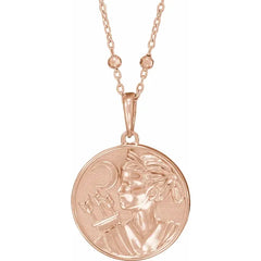 Artemis Coin 18" Necklace