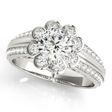 Halo Diamond Ring