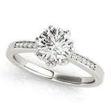 Single Row Diamond Ring