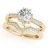 Single Row Diamond Ring