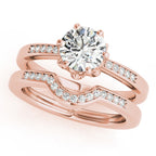 Single Row Diamond Ring