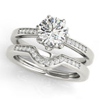 Single Row Diamond Ring